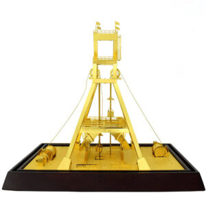 DIY Metal Engineering Models of Oil and Coal Mine Derricks