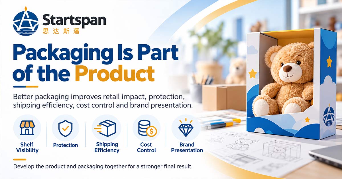 Toy packaging as part of product development for OEM and ODM toy sourcing